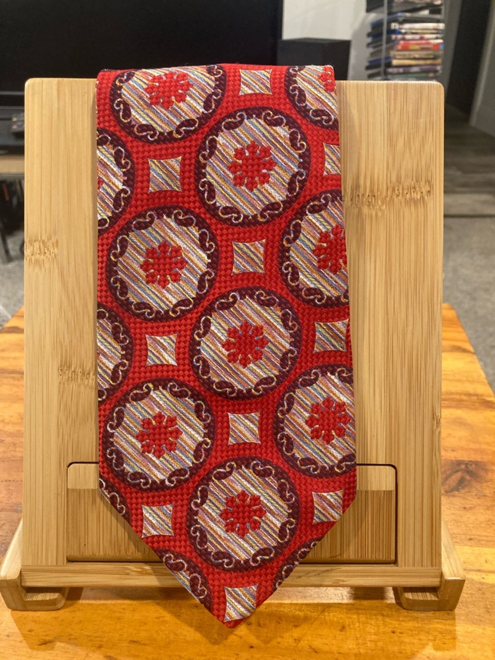 Hardy Amies Red Tie